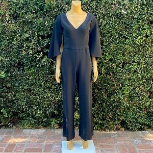 Jay Godfrey Milan Cape Jumpsuit
